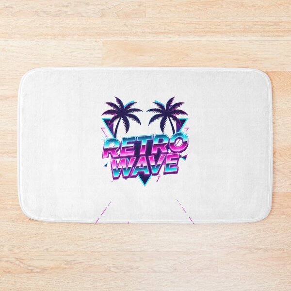Item preview, Retro Wave 80s Vaporwave Palm Trees Tee designed and sold by Quillway.