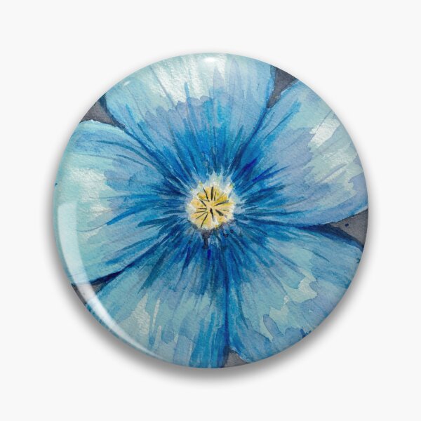 Item preview,  Morning Blues Watercolor Painting designed and sold by EasyPrints337.