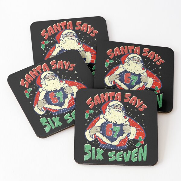 Item preview, Happy Says Seven Six Santa Retro Holiday Bruh Claus Santa designed and sold by ChadnoSmith.