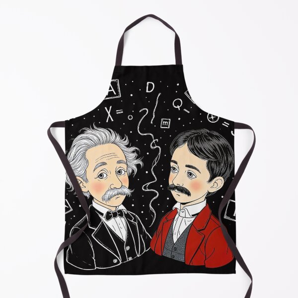 Item preview, Einstein & Tesla: Battle of Brilliant Minds designed and sold by Dark-Circuit-Haven.
