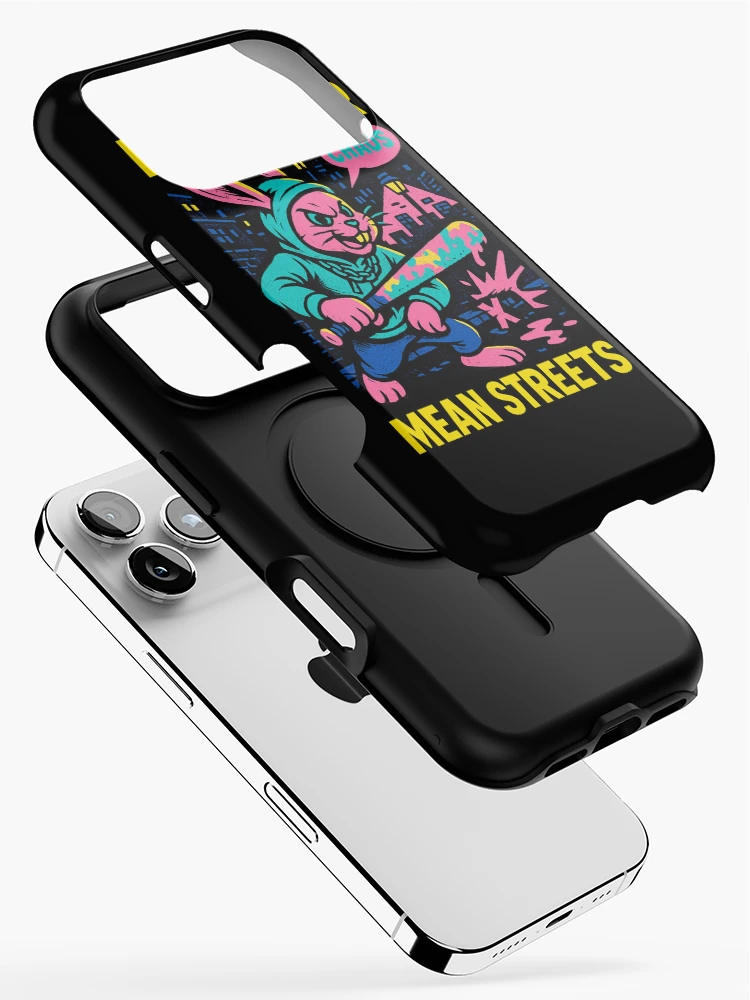 Thumbnail 2 of 4, iPhone Case, Urban Riot Maker Rabbit Art designed and sold by SholoStudio.