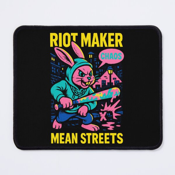 Item preview, Urban Riot Maker Rabbit Art designed and sold by SholoStudio.
