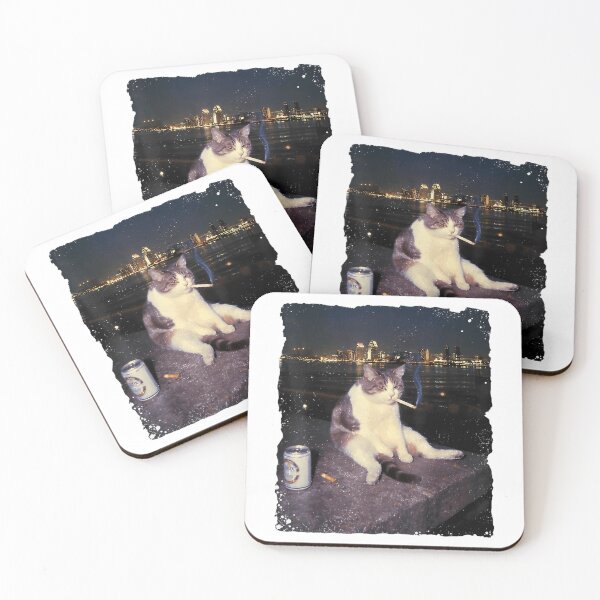 Item preview, Smoking Cool Cat designed and sold by vance-nicholson.
