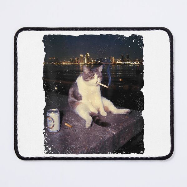 Item preview, Smoking Cool Cat designed and sold by vance-nicholson.