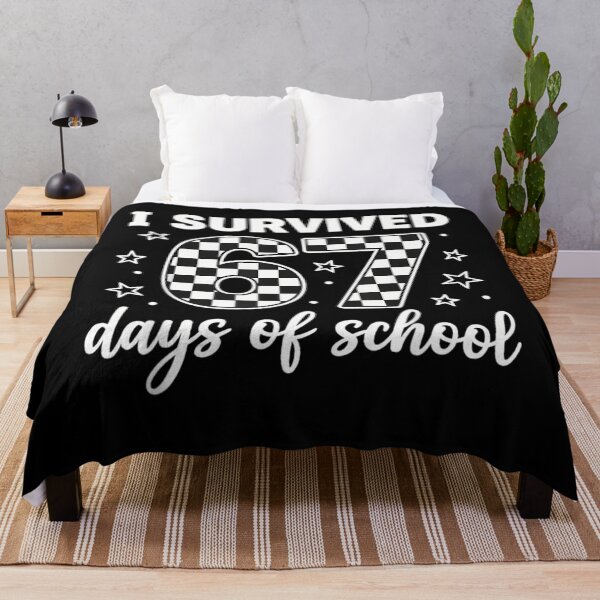 Item preview, Survived Meme Student Funny 67 I of School 67 Classic Teacher Days designed and sold by SteveSaccoro.