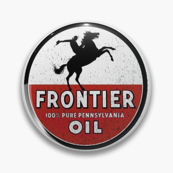 Item preview, Vintage Frontier Oil Design – Retro Western Gasoline Style Artwork designed and sold by grw1974.