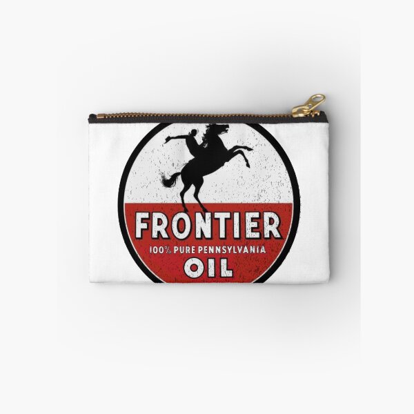 Item preview, Vintage Frontier Oil Design – Retro Western Gasoline Style Artwork designed and sold by grw1974.