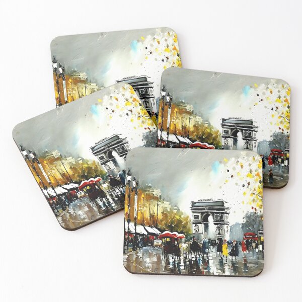 Item preview, Champs-Élysée: Parisian Lights and Carriages Along the Grand Boulevard - 02 designed and sold by artdesignsnow.