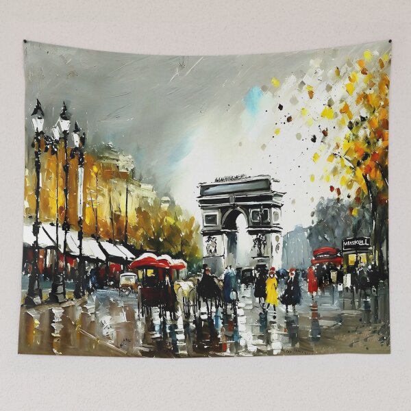 Item preview, Champs-Élysée: Parisian Lights and Carriages Along the Grand Boulevard - 02 designed and sold by artdesignsnow.