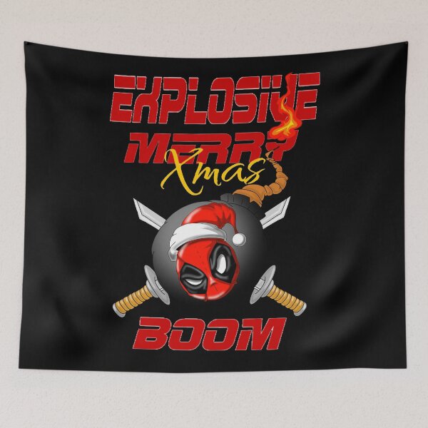 Item preview, Deadpool Christmas /Merry Xmas designed and sold by TheEndDesign.