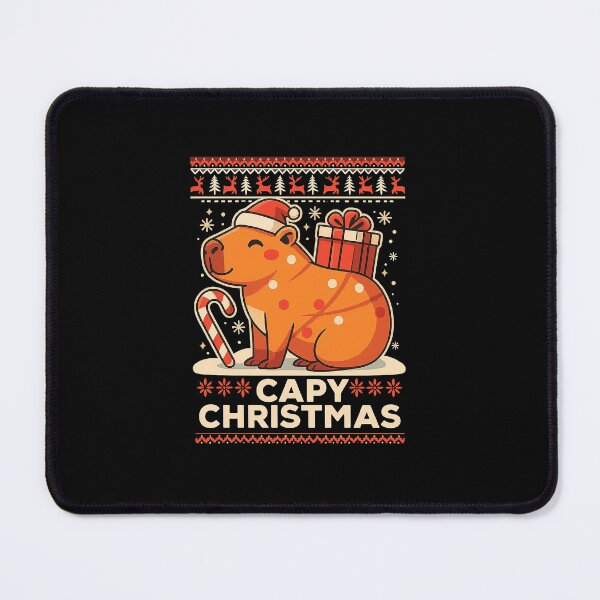 Item preview, Capy ugly christmas sweater designed and sold by kiwibroc.