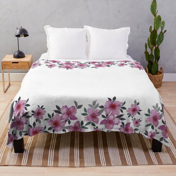 Item preview, Three Big Purple Flowers designed and sold by Orly Fuchs Galchen.