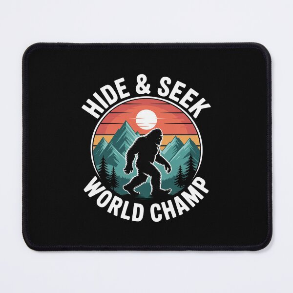 Item preview, Bigfoot Hide and Seek World Champ Sasquatch Silhouette designed and sold by BeetleMalon.