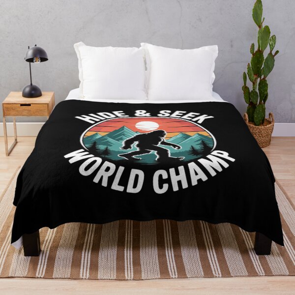 Item preview, Bigfoot Hide and Seek World Champ Sasquatch Silhouette designed and sold by BeetleMalon.
