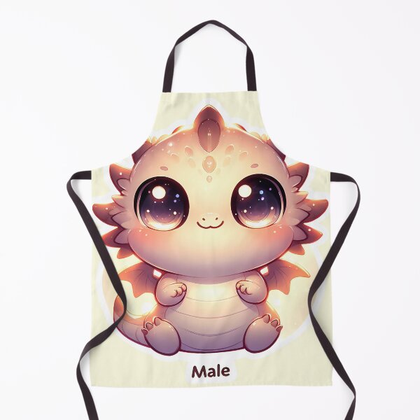 Item preview, Cute Male Baby Dragon Chibi Glowing Fantasy Art designed and sold by oynipshop.
