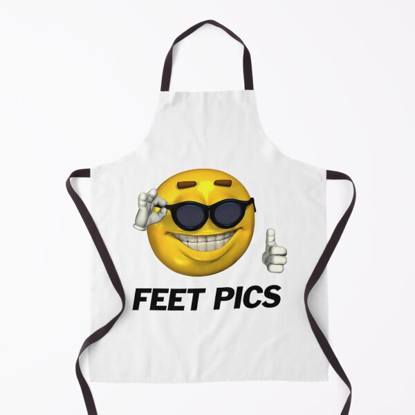 Item preview, Feet Pics Funny Yellow Emoji Memes designed and sold by vance-nicholson.