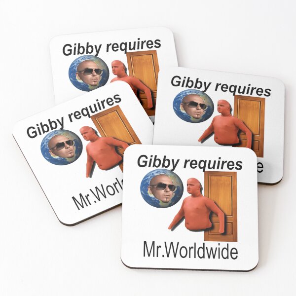 Item preview, Gibby Requires Mr. Worldwide designed and sold by vance-nicholson.