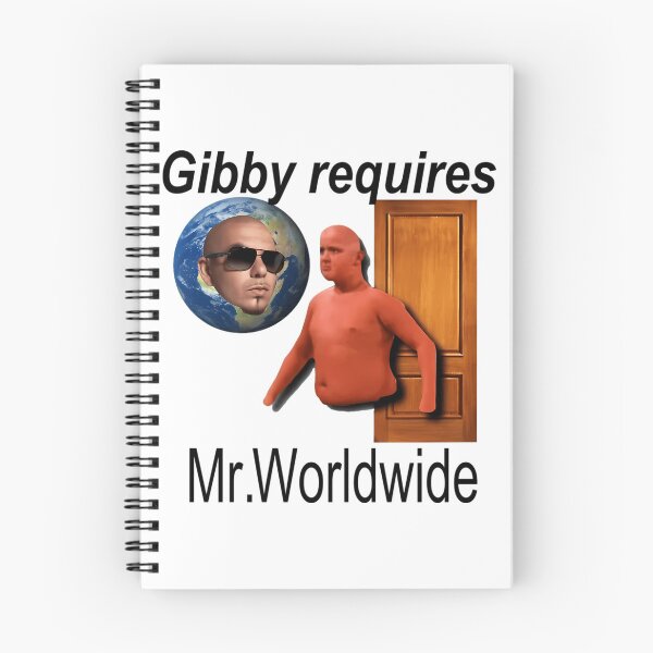 Item preview, Gibby Requires Mr. Worldwide designed and sold by vance-nicholson.