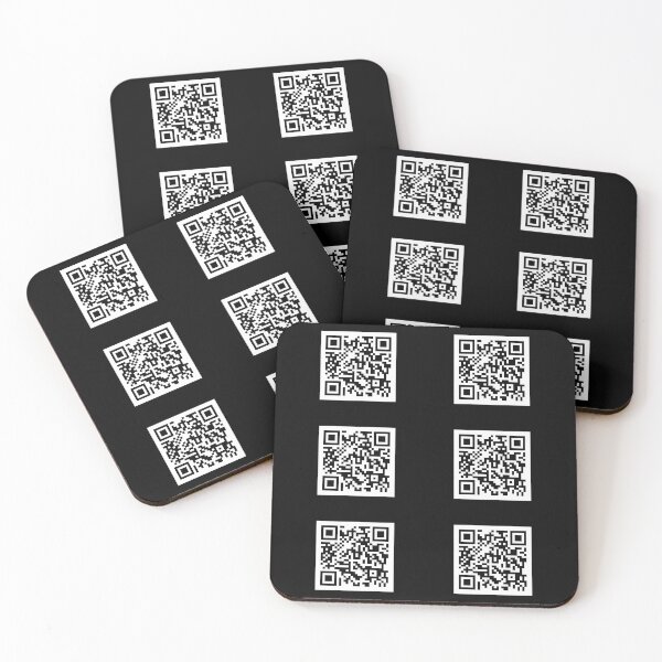 Item preview, Set 6X Pieces Rickroll Qr Code For Pranks designed and sold by vance-nicholson.