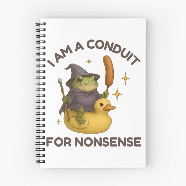 Item preview, I Am A Conduit For Nonsense designed and sold by vance-nicholson.