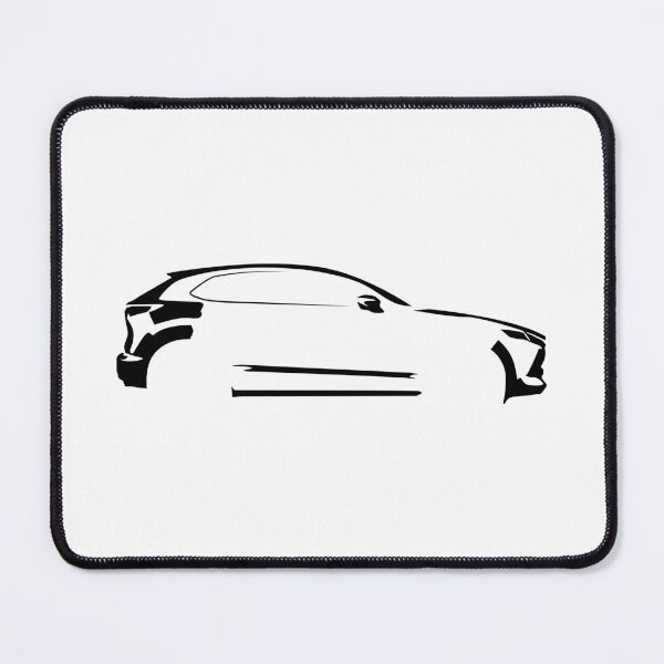 Item preview, CX-30 G25 Astina (2021) Minimalist Car Silhouette (Black) designed and sold by FearnCreative.