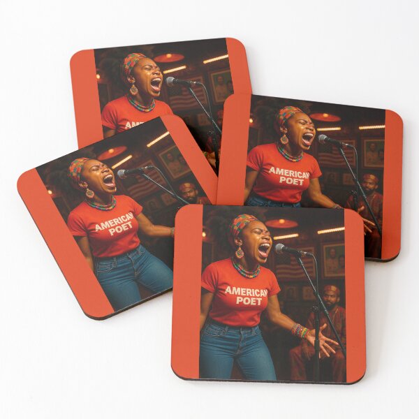 Item preview, American Poet Afrocentric Woman designed and sold by Antuan Simmons.