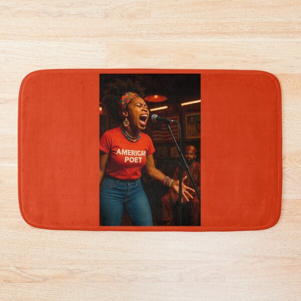 Item preview, American Poet Afrocentric Woman designed and sold by Antuan Simmons.