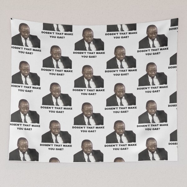 Item preview, Doesn'T That Make You Gae Meme Uganda Gay Rights Interview Viral Video designed and sold by vance-nicholson.