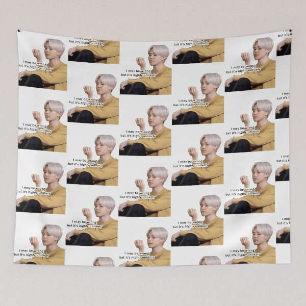 Item preview, I May Be Wrong But It'S Highly Unlikey - Sassy Jimin designed and sold by vance-nicholson.