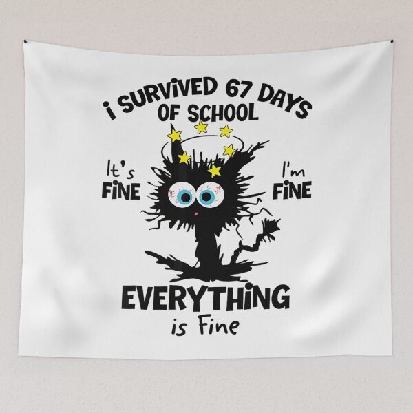 Item preview, Teacher 67 of School 67 Student Funny Classic Survived Meme Days I designed and sold by SteveSaccoro.