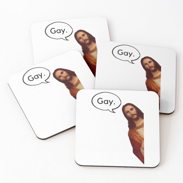 Item preview, Gay Jesus (Right) designed and sold by vance-nicholson.