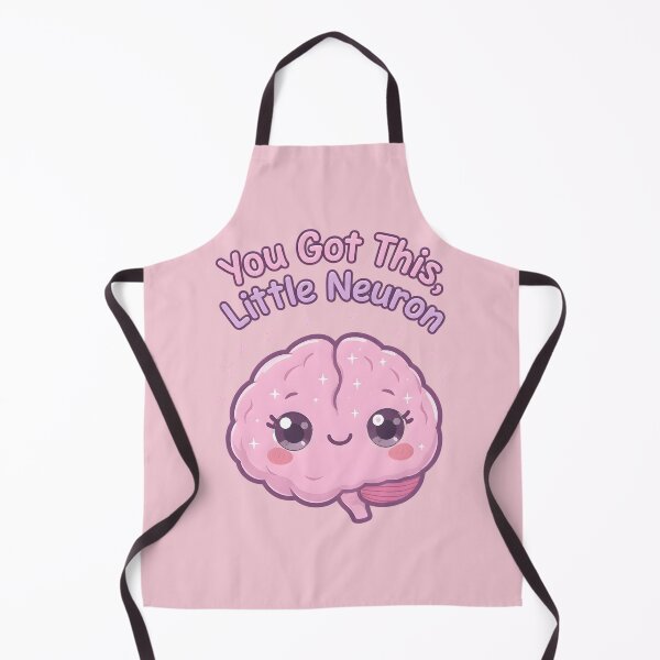 Item preview, “You Got This, Little Neuron” Cute Kawaii Brain – Pastel Motivational Neuro Aesthetic Design designed and sold by PureBrain.