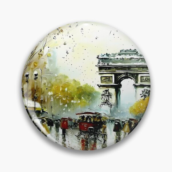 Item preview, Champs-Élysée: Parisian Lights and Carriages Along the Grand Boulevard - 04 designed and sold by artdesignsnow.