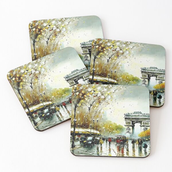Item preview, Champs-Élysée: Parisian Lights and Carriages Along the Grand Boulevard - 04 designed and sold by artdesignsnow.