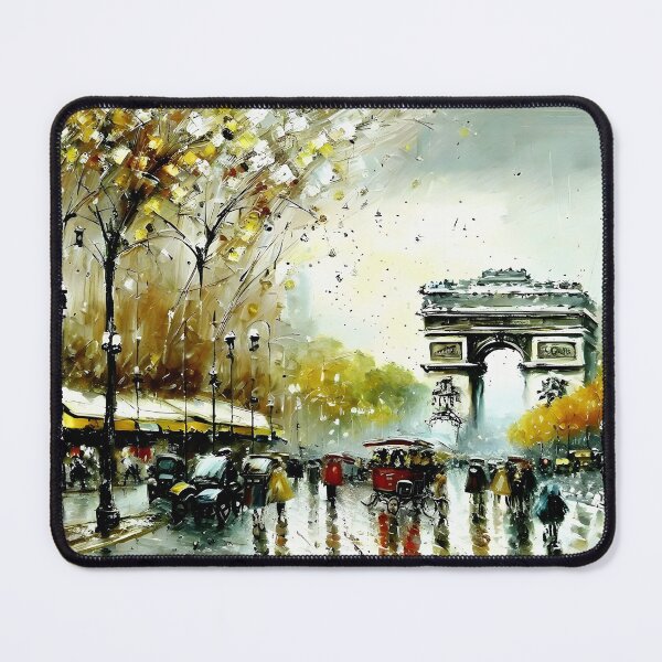 Item preview, Champs-Élysée: Parisian Lights and Carriages Along the Grand Boulevard - 04 designed and sold by artdesignsnow.