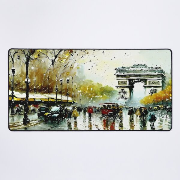 Item preview, Champs-Élysée: Parisian Lights and Carriages Along the Grand Boulevard - 04 designed and sold by artdesignsnow.