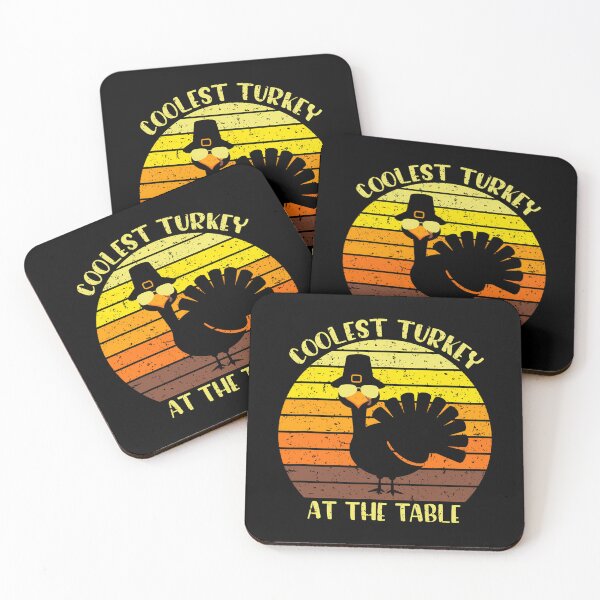 Item preview, Turkey Vintage Thankful At Coolest Table Happy Day Turkey designed and sold by GeoroSturgis.