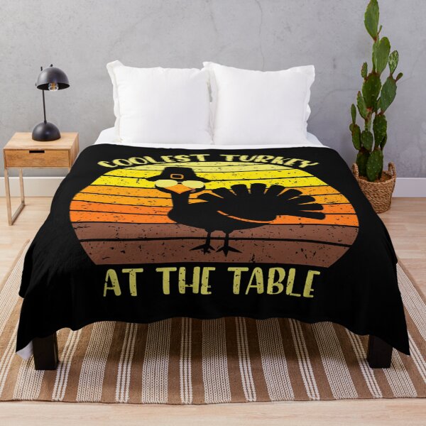 Item preview, Turkey Vintage Thankful At Coolest Table Happy Day Turkey designed and sold by GeoroSturgis.