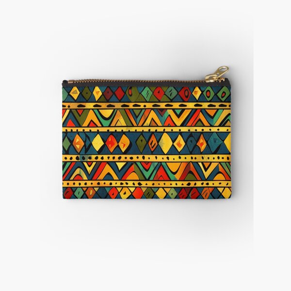 Item preview, African-Style Red, Yellow, And Green Geometric Pattern designed and sold by DEC02.