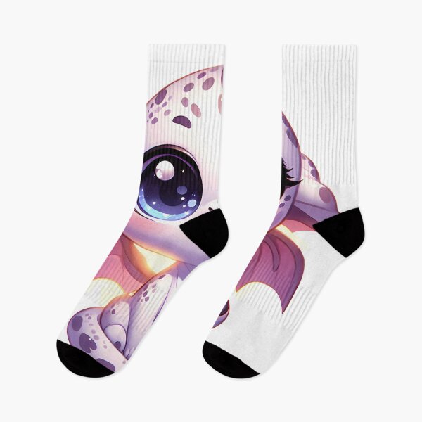 Item preview, Adorable White and Purple Spotted Baby Dragon Chibi designed and sold by oynipshop.