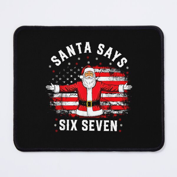 Item preview, Santa Six Holiday Happy Claus Seven Santa Bruh Says Retro designed and sold by ChadnoSmith.