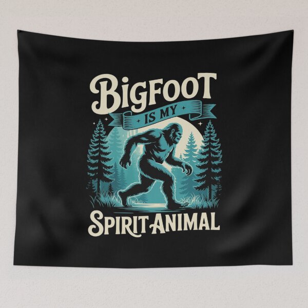 Item preview, Bigfoot Is My Spirit Animal designed and sold by BeetleMalon.