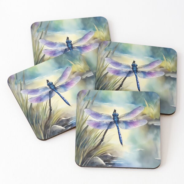 Item preview, Purple and Blue Dragonfly designed and sold by CalmnessbyChoice.