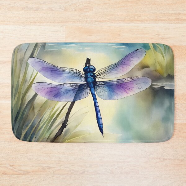 Item preview, Purple and Blue Dragonfly designed and sold by CalmnessbyChoice.