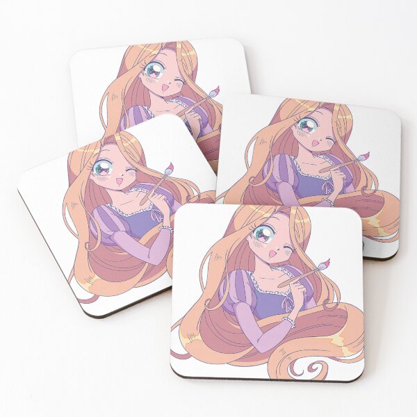 Item preview, Disney Tangled Cute Rapunzel Manga Version Chest Portrait  designed and sold by bellaruqsaam6.