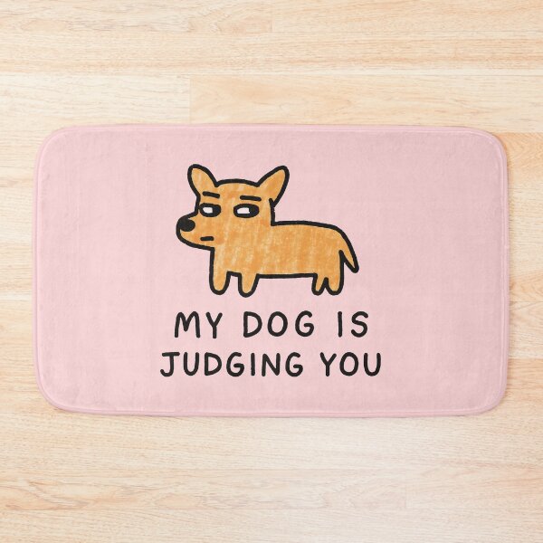 Item preview, My Dog Is Judging You Cartoon Pet Attitude Design designed and sold by SplashTastic.