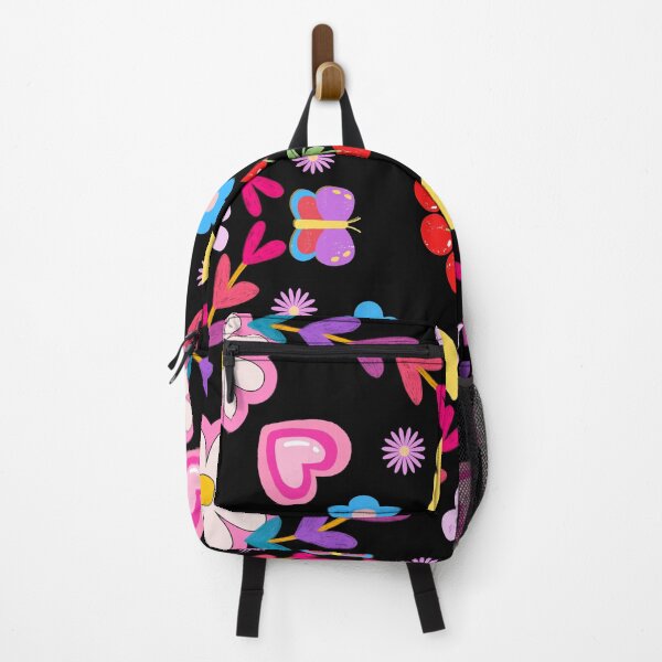 Item preview, Whimsical Cherry & Flower Pattern – Cute Cartoon Decorative Illustration designed and sold by Love3Happy.