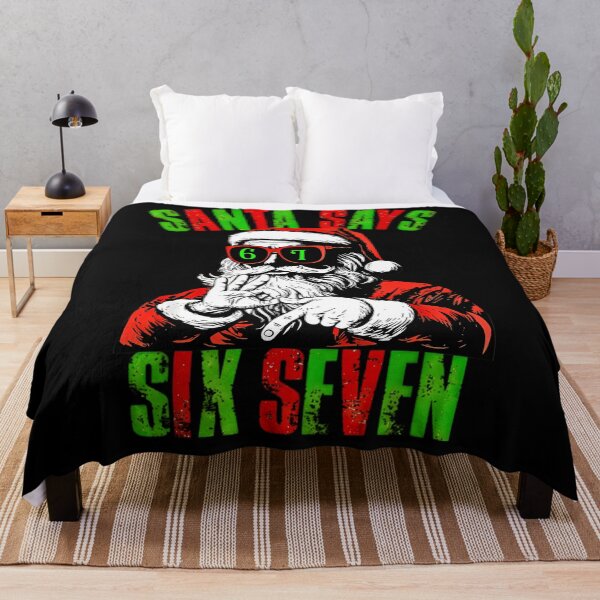 Item preview, Happy Claus Six Santa Says Holiday Retro Seven Santa Bruh designed and sold by ChadnoSmith.