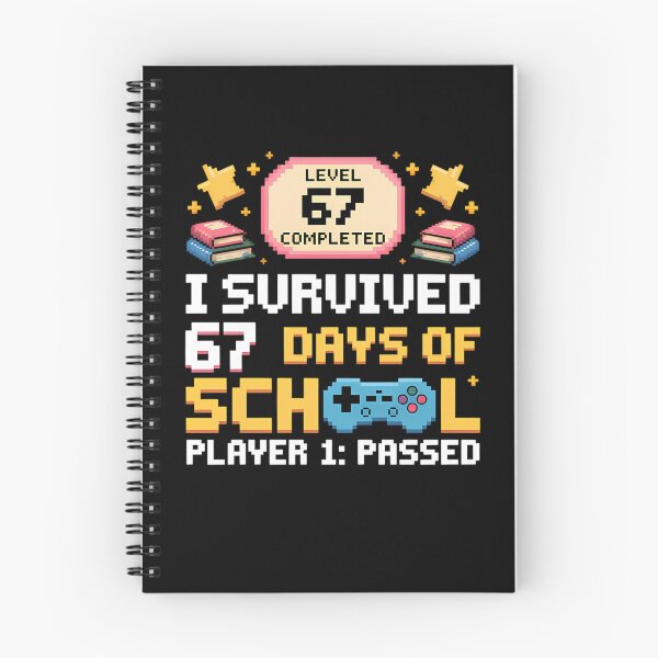 Item preview, Days Classic Funny School of 67 Survived 67 I Student Meme Teacher designed and sold by SteveSaccoro.