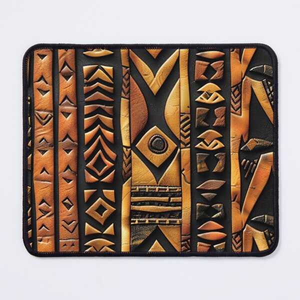 Item preview, African-Inspired Golden And (Faux) Coppery Hues Pattern designed and sold by DEC02.